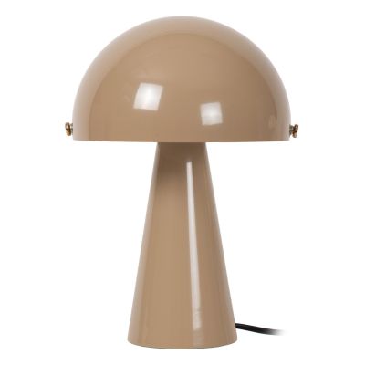 Lucide BARONE - Table lamp - Ø 23 cm - 1xE27 - Taupe - Vibes